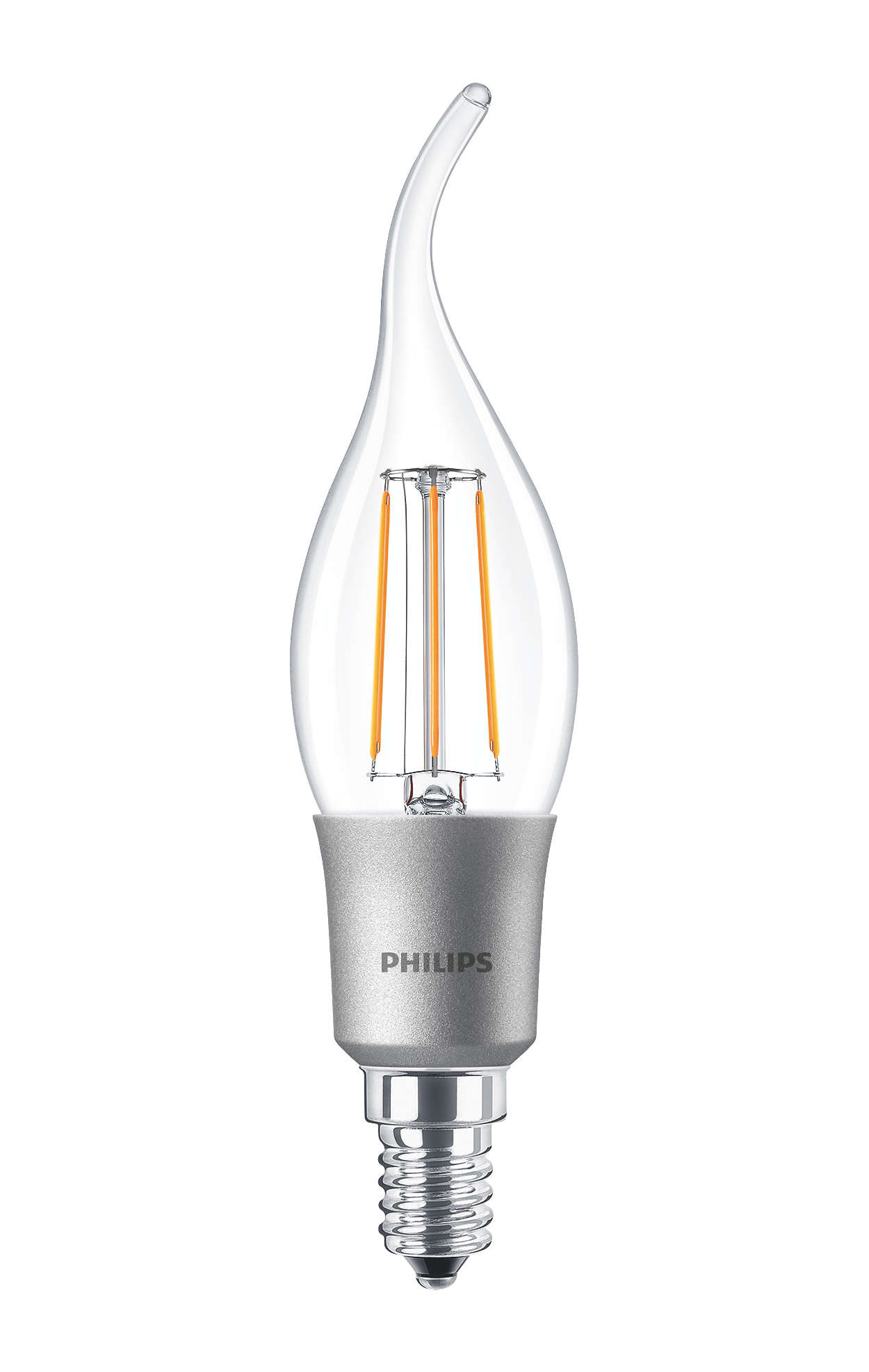 Philips Filament Classic LEDcandle DIM 4.5-40W E14 827 BA35