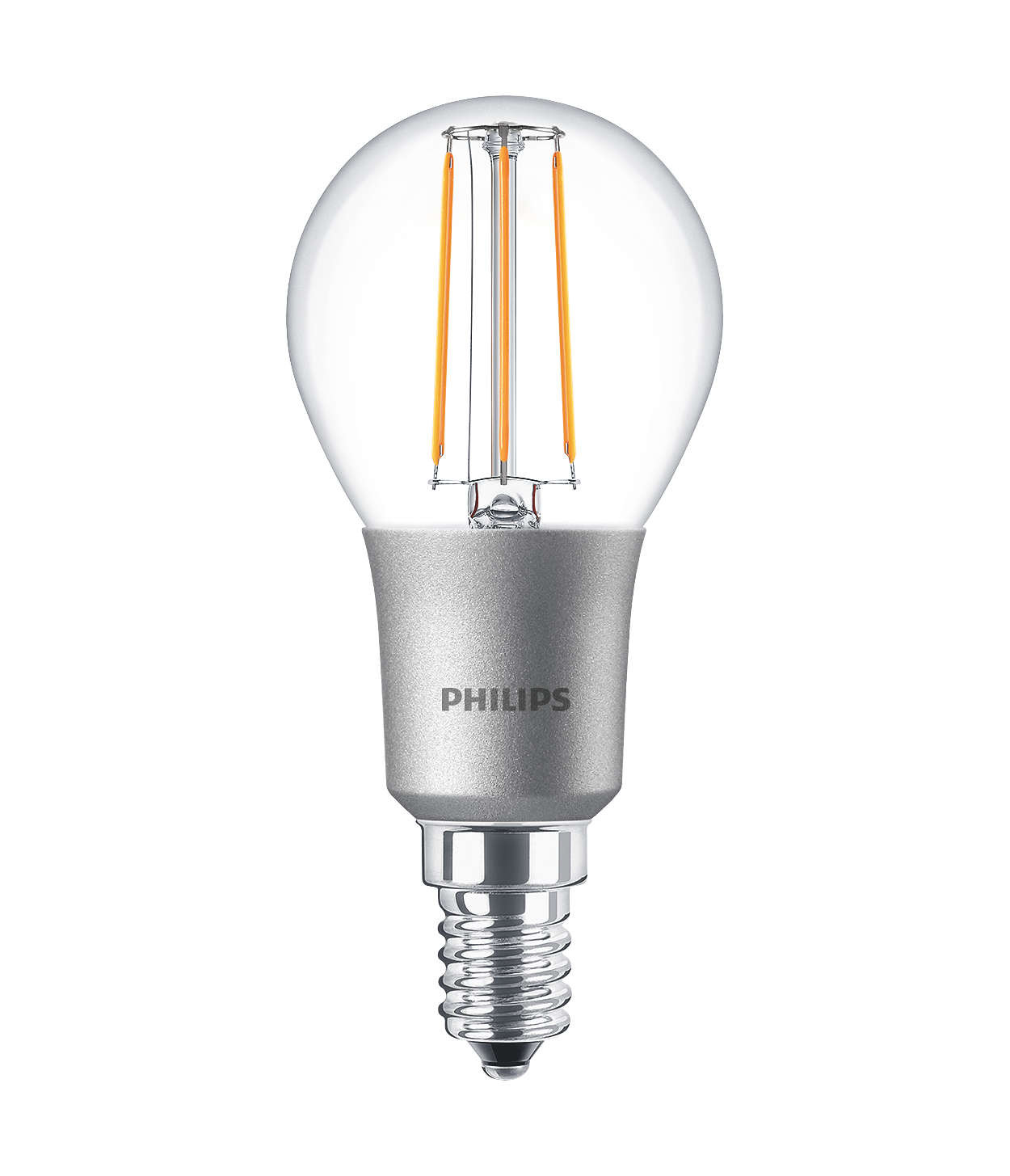 Philips Filament Classic LEDluster DIM 4.5-40W E14 827 P45