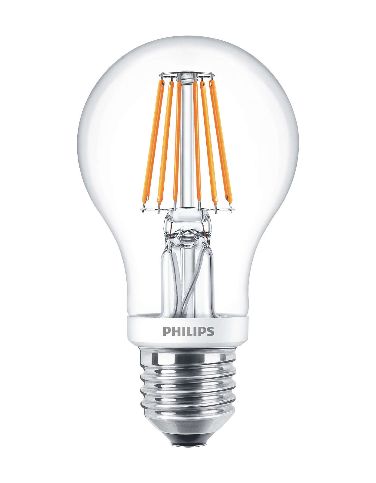 Philips Filament Classic LEDbulb DIM 7.5-60W E27 827 A60