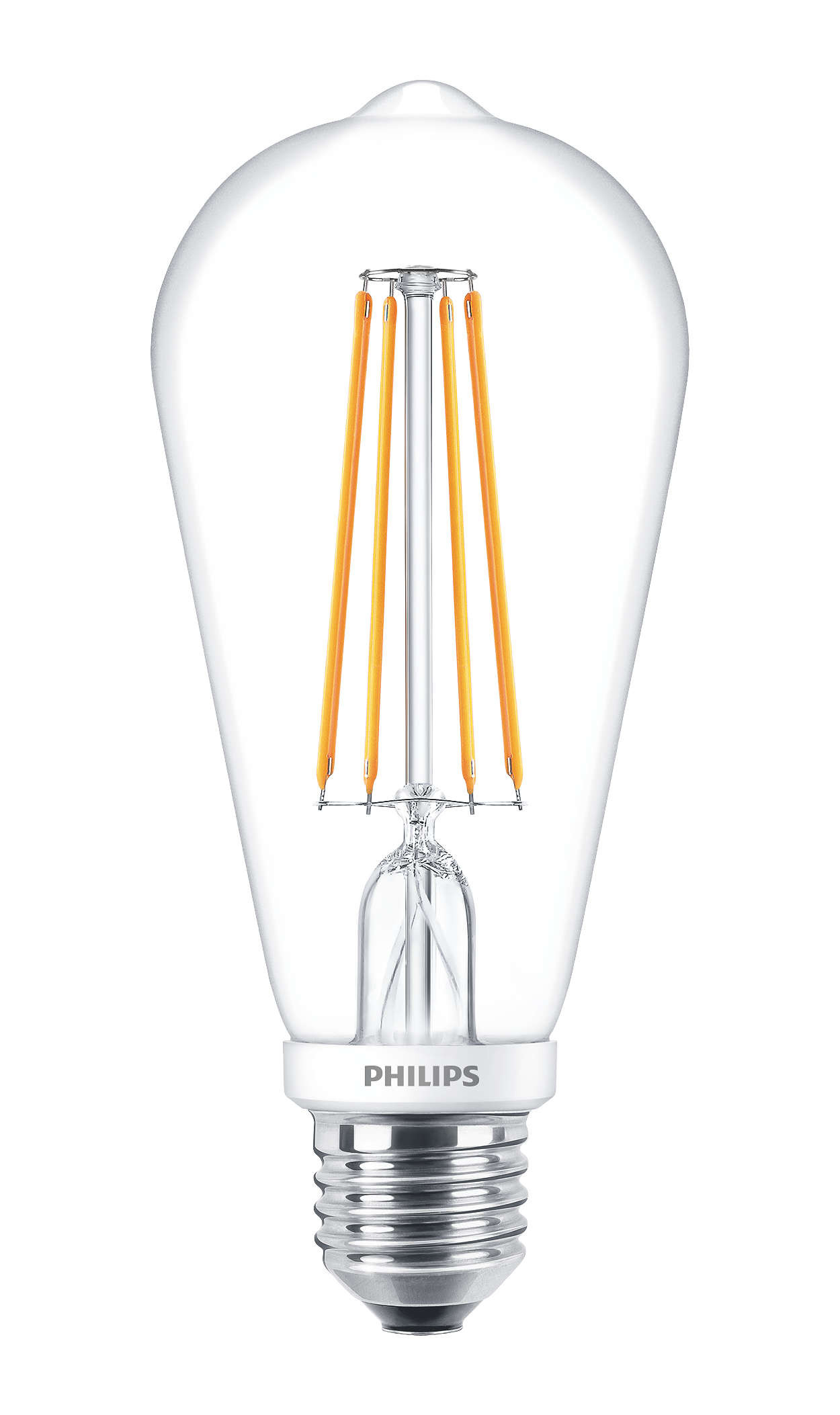 Philips Filament Classic LEDbulb DIM 7-60W E27 827 ST64