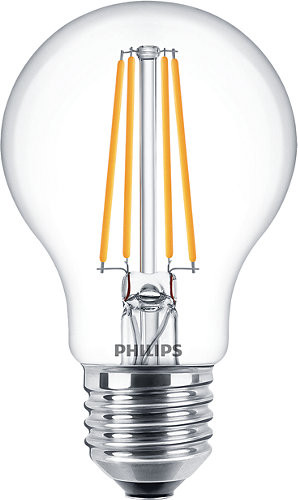 Philips Filament Classic LEDbulb D 7.5-60W A60 E27 827 CL