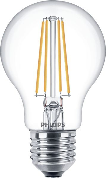 Philips Filament Classic LEDbulb ND 7-60W A60 E27 827 CL