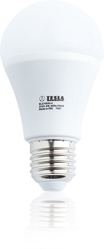 TESLA LED BULB 9W 3000K Eco Label E27 - LED žárovka