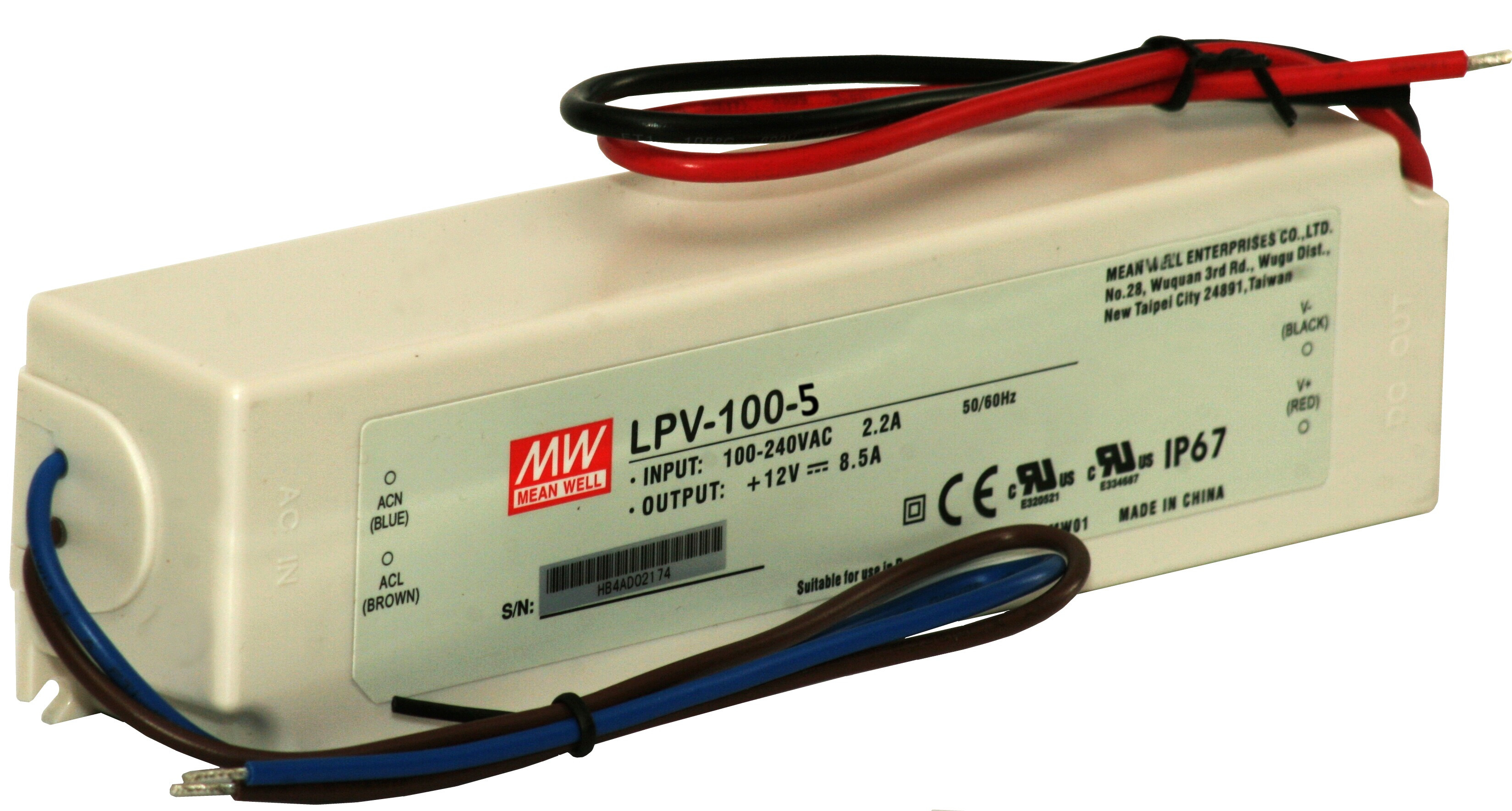 Nápajecí zdroj MW-LPV-100-5