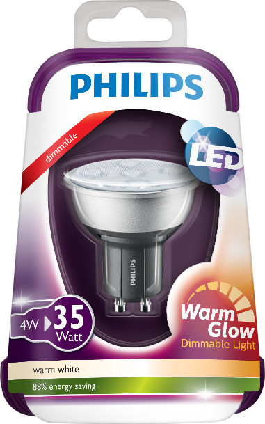 Philips LEDbulb Warmglow 4-35W GU10