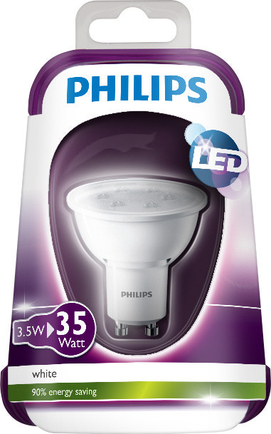 Philips LEDbulb 3.5-35W WH GU10 36D