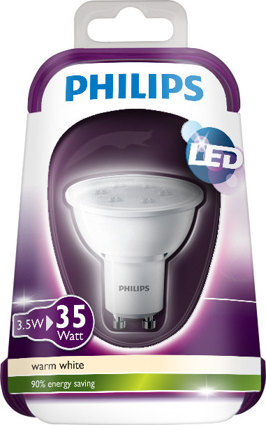 Philips LEDbulb 3.5-35W WW GU10 36D