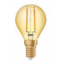 Osram Vintage 1906 LED CL P FIL GOLD 13 non-dim 1,4W/825 E14