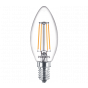 Philips Filament Classic LEDcandle ND 4.3-40W E14 827 B35 CL